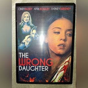The Wrong Daughter ~ (Dvd 2018) ~ Sydney Sweeney ~ Cindy Busby ~ ULTRA RARE